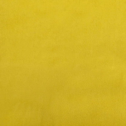 Footstool Yellow 77x55x31 cm Velvet