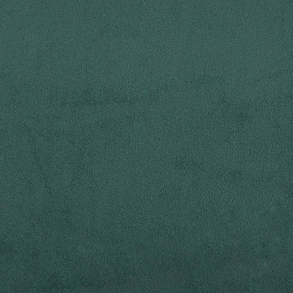Footstool Dark Green 77x55x31 cm Velvet