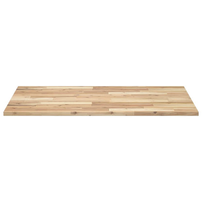 Desk Top Untreated 80x70x2 cm Solid Wood Acacia