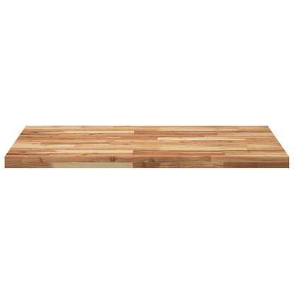 Desk Top Oil Finished 80x70x4 cm Solid Wood Acacia