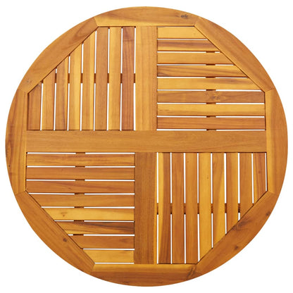 Round Acacia Wood Table Top Ø90cm - Solid & Durable Design