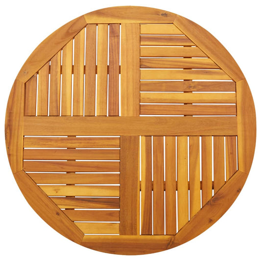 Round Acacia Wood Table Top Ø90cm - Solid & Durable Design
