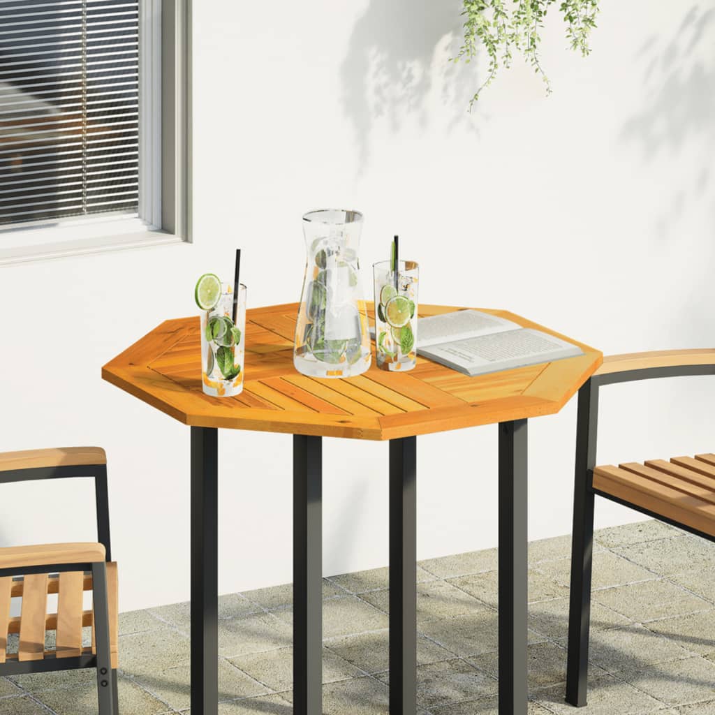 Octagonal Acacia Wood Table Top, 80x80 cm, Solid & Stylish