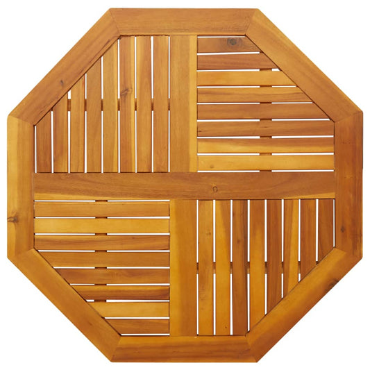 Octagonal Acacia Wood Table Top 90x90x2.2 cm - Solid & Stylish