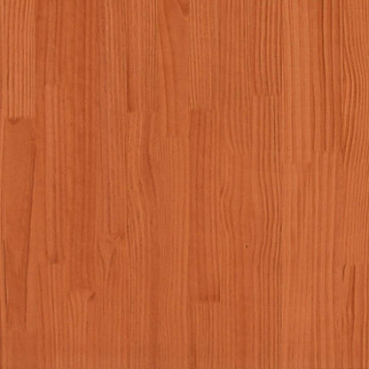 Solid Wood Pine Round Table Top, Wax Brown Ø30x2.5 cm
