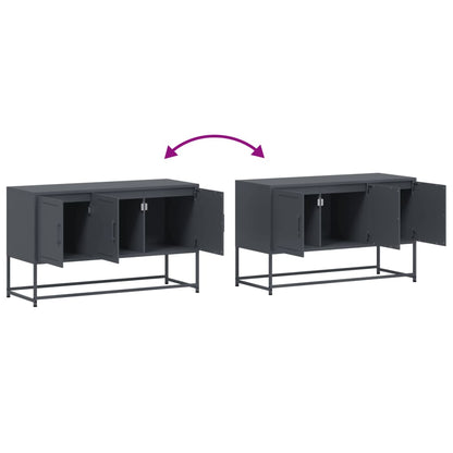 TV Cabinet Anthracite 100.5x39x60.5 cm Steel