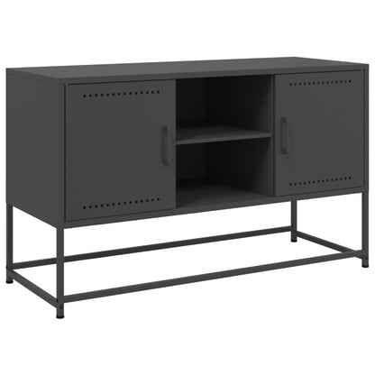 TV Cabinet Black 100.5x39x60.5 cm Steel
