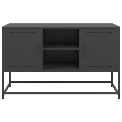 TV Cabinet Black 100.5x39x60.5 cm Steel