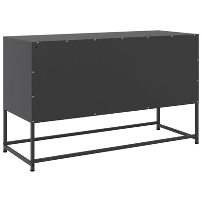 TV Cabinet Black 100.5x39x60.5 cm Steel