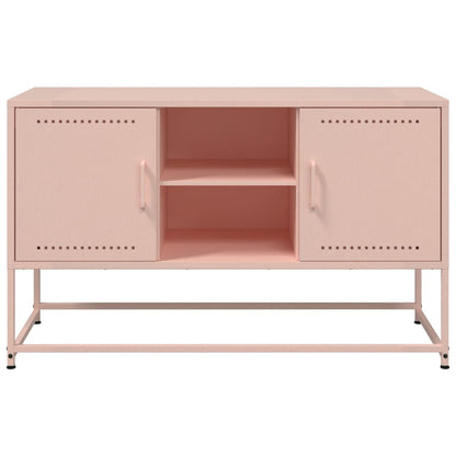 TV Cabinet Pink 100.5x39x60.5 cm Steel