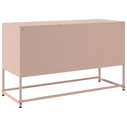 TV Cabinet Pink 100.5x39x60.5 cm Steel