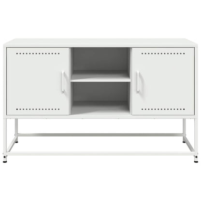 TV Cabinet White 100.5x39x60.5 cm Steel