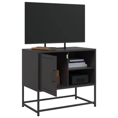 TV Cabinet Black 68x39x60.5 cm Steel