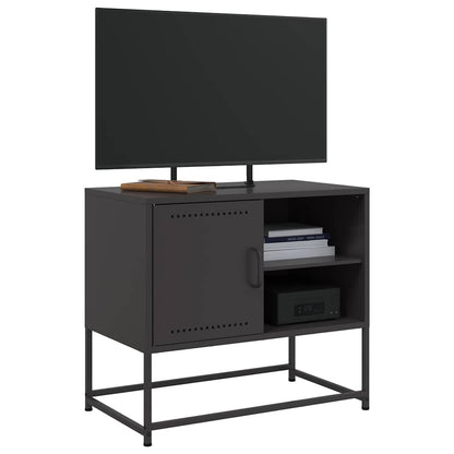 TV Cabinet Black 68x39x60.5 cm Steel
