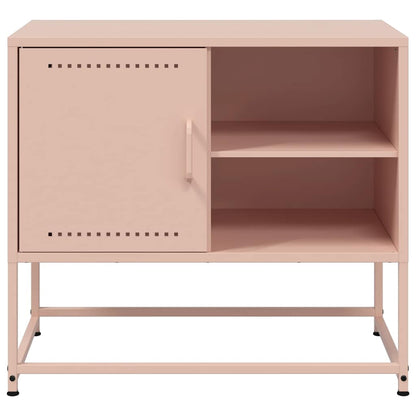 TV Cabinet Pink 68x39x60.5 cm Steel