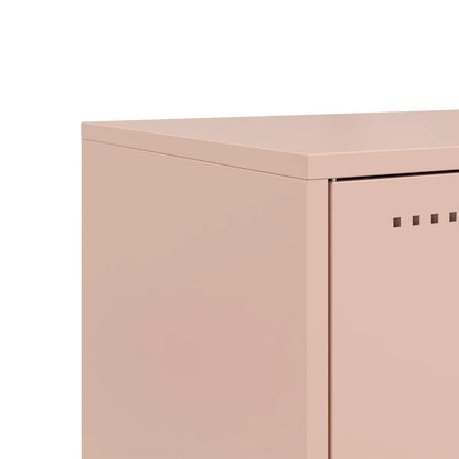TV Cabinet Pink 68x39x60.5 cm Steel