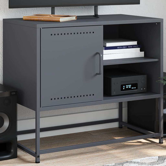 TV Cabinet Anthracite 68x39x60.5 cm Steel