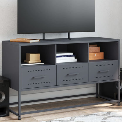 TV Cabinet Anthracite 100.5x39x60.5 cm Steel