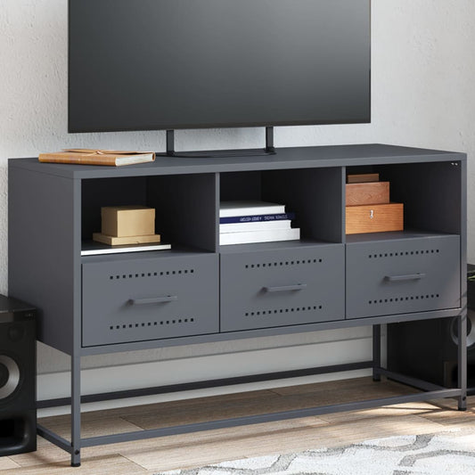 TV Cabinet Anthracite 100.5x39x60.5 cm Steel