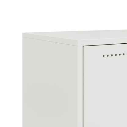 TV Cabinet White 68x39x43.5 cm Steel