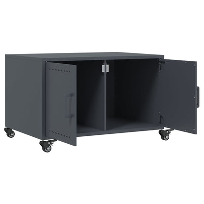 Coffee Table Anthracite 68x50x43.5 cm Steel