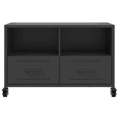 TV Cabinet Black 68x39x43.5 cm Steel