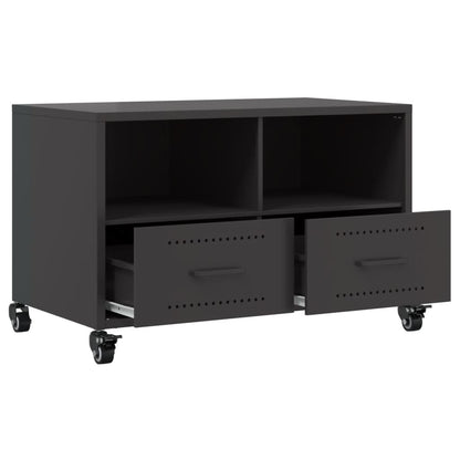 TV Cabinet Black 68x39x43.5 cm Steel