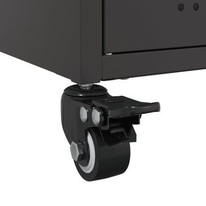 TV Cabinet Black 68x39x43.5 cm Steel