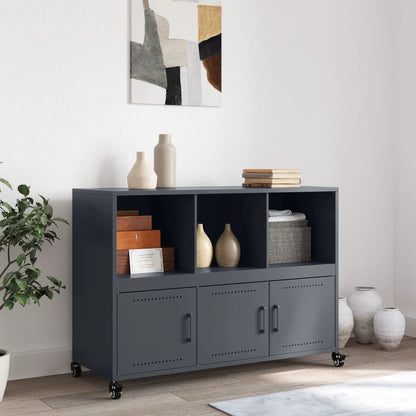 Sideboard Anthracite 100.5x39x72 cm Steel