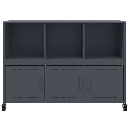 Sideboard Anthracite 100.5x39x72 cm Steel