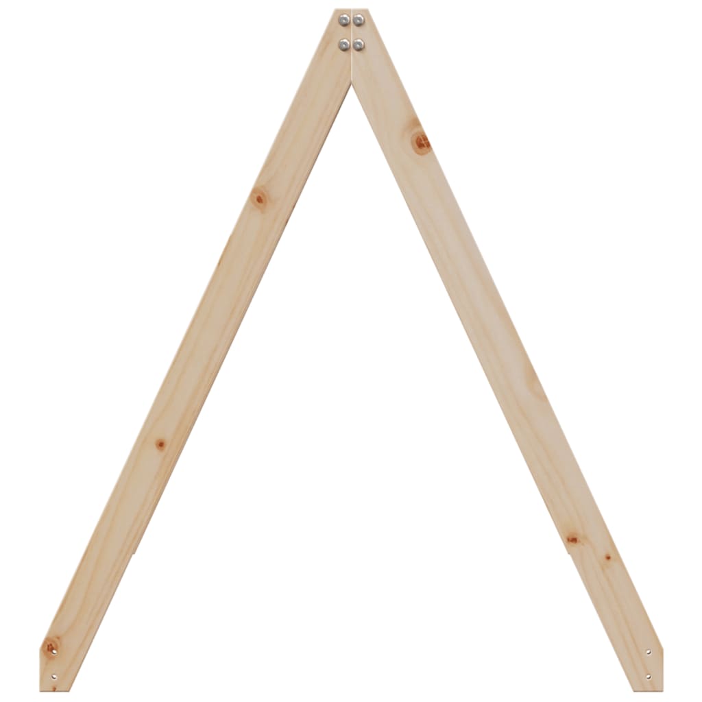 Solid Pine Kids' Bed with Roof - 199x80.5x88 cm | Cozy & Durable