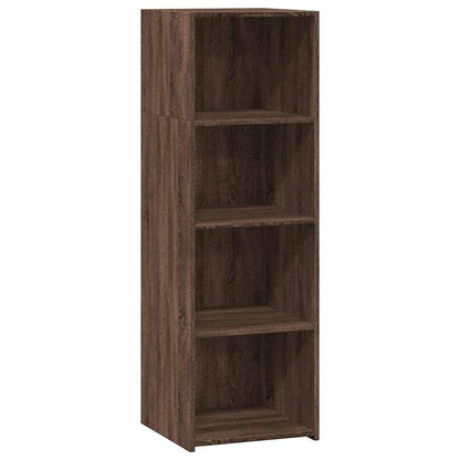 Highboard Brown Oak 40x41x124 cm Engineered Wood