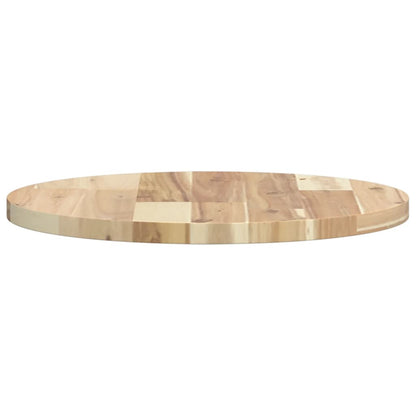 Solid Wood Acacia Round Table Top Ø40x2 cm - Durable & Stylish