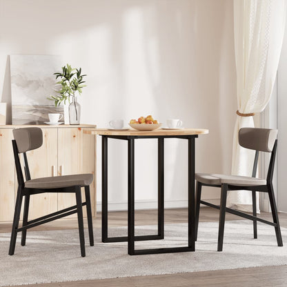 Round Ø80cm Acacia Wood Table Top - Solid, Durable & Stylish