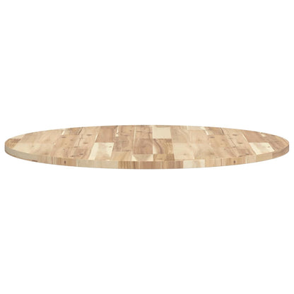 Round Ø80cm Acacia Wood Table Top - Solid, Durable & Stylish