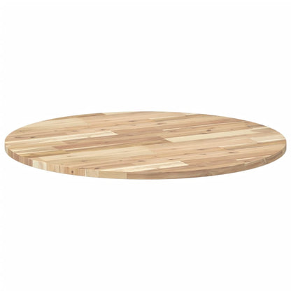 Round Ø80cm Acacia Wood Table Top - Solid, Durable & Stylish