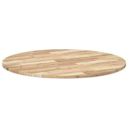 Solid Wood Acacia Round Table Top Ø90x2 cm – Stylish & Durable