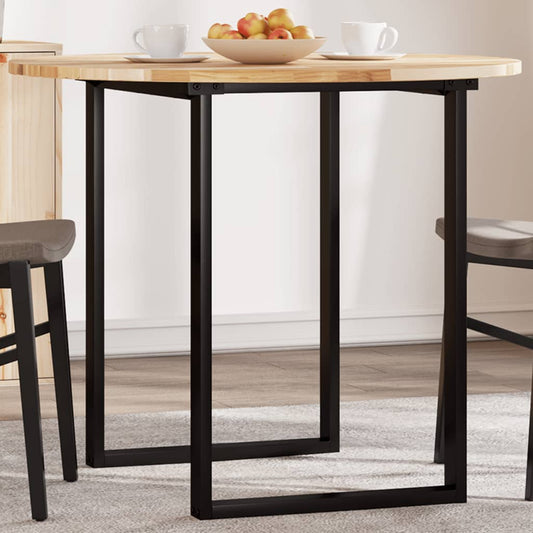 Solid Wood Acacia Round Table Top Ø90x2 cm – Stylish & Durable