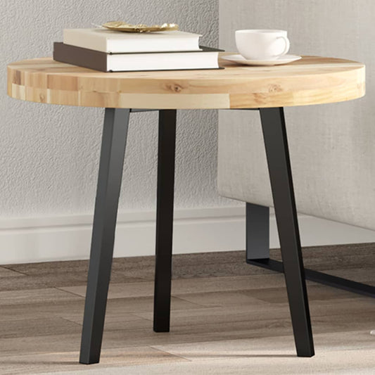 Round Acacia Wood Table Top Ø50x4 cm - Solid & Stylish Design