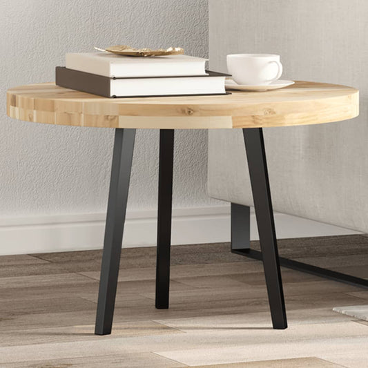 Solid Acacia Wood Table Top Ø60x4 cm - Durable & Stylish Design