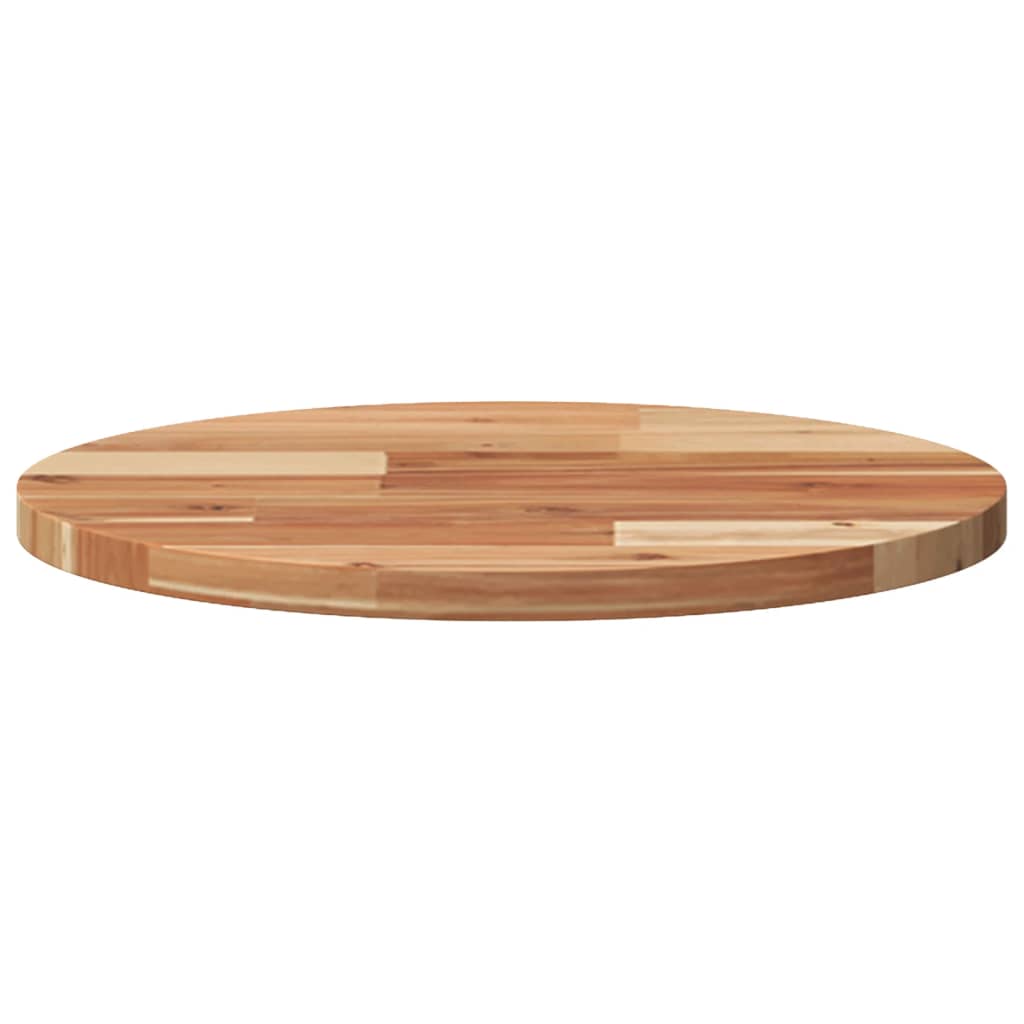 Round Acacia Wood Table Top Ø40x2 cm - Solid & Stylish Finish