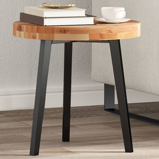 Solid Acacia Wood Round Table Top Ø40x4 cm - Natural Finish