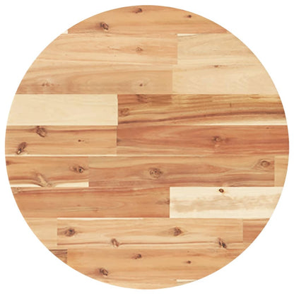Round Acacia Wood Table Top Ø50x4 cm - Solid & Stylish