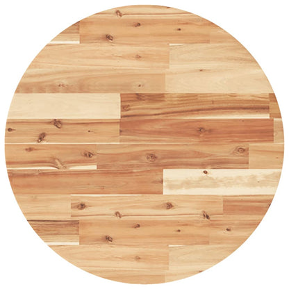 Solid Acacia Round Table Top Ø60x4 cm - Elegant and Durable