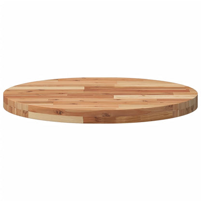 Solid Acacia Round Table Top Ø60x4 cm - Elegant and Durable