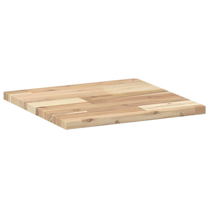Solid Acacia Wood Table Top 40x40x2 cm - Square Design