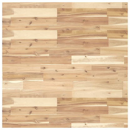 Solid Acacia Wood Table Top Square 80x80x4 cm - Premium Quality