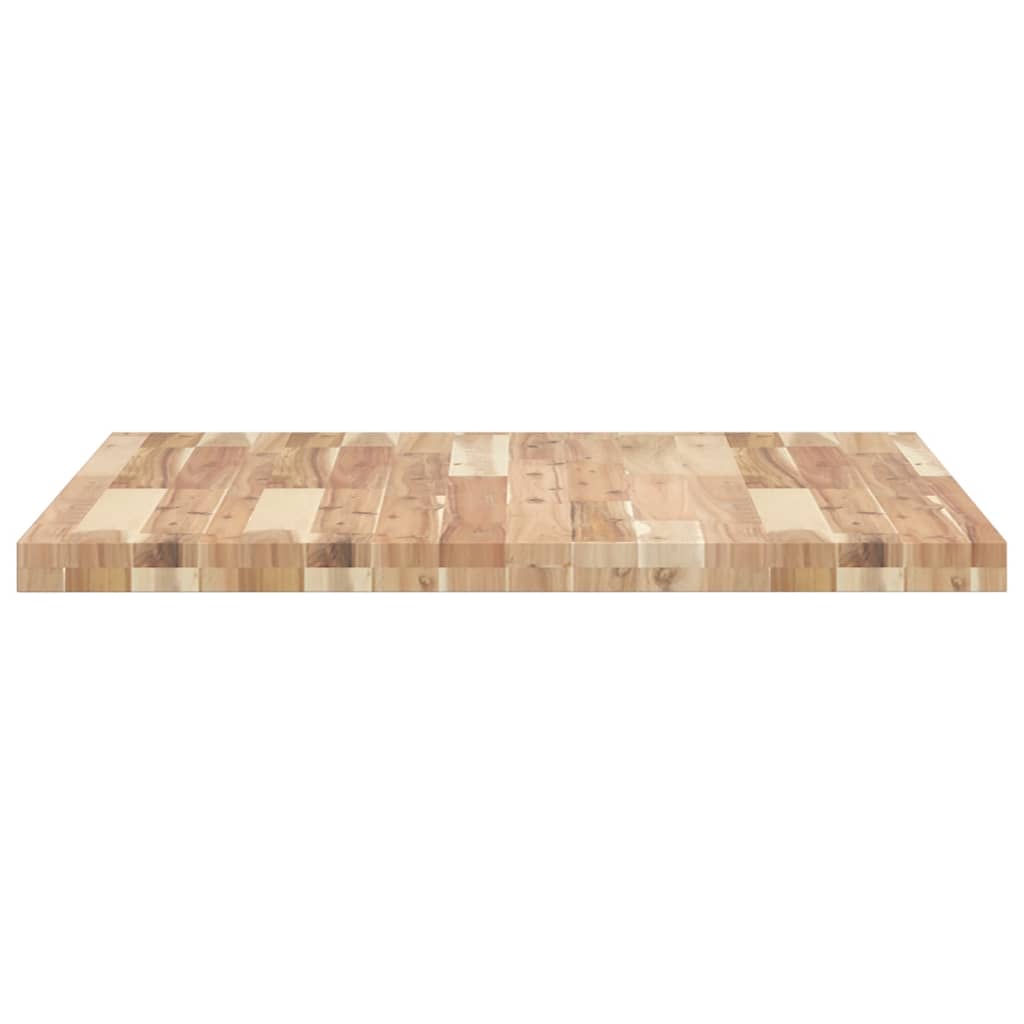 Solid Acacia Wood Table Top Square 80x80x4 cm - Premium Quality