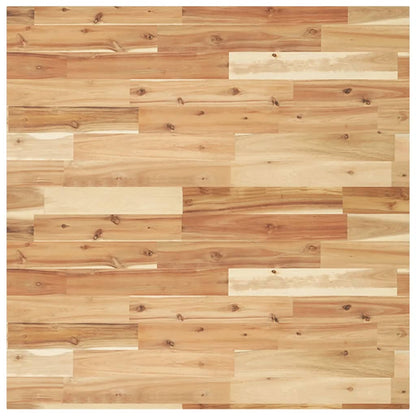 Solid Wood Acacia Square Table Top 80x80cm - Durable & Stylish