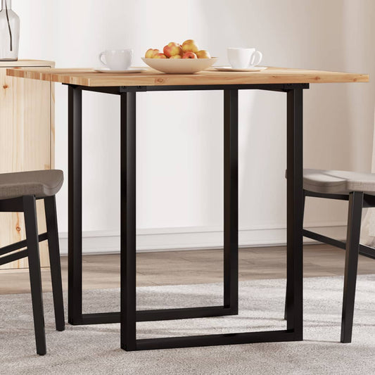 Solid Wood Acacia Square Table Top 80x80cm - Durable & Stylish